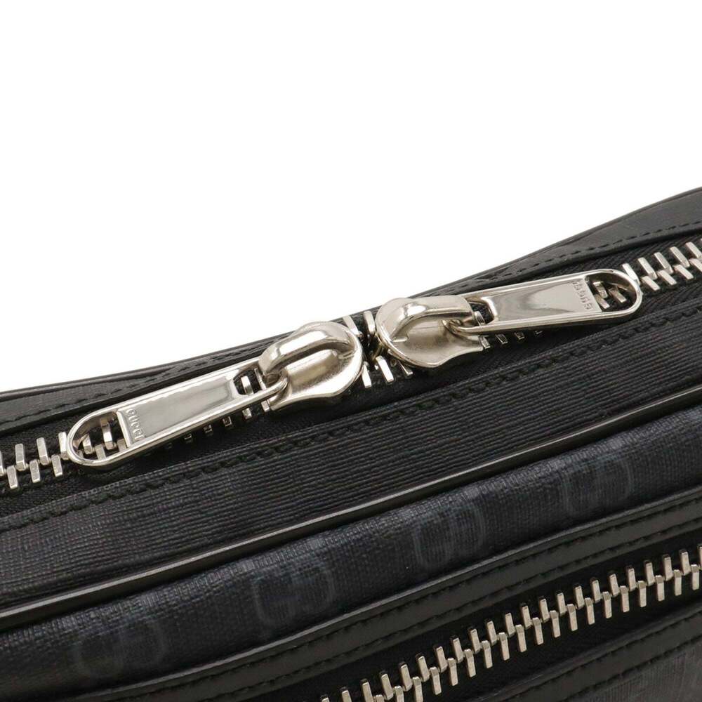 GUCCI Authentic Black Leather Fanny Pack - Picture 6 of 10